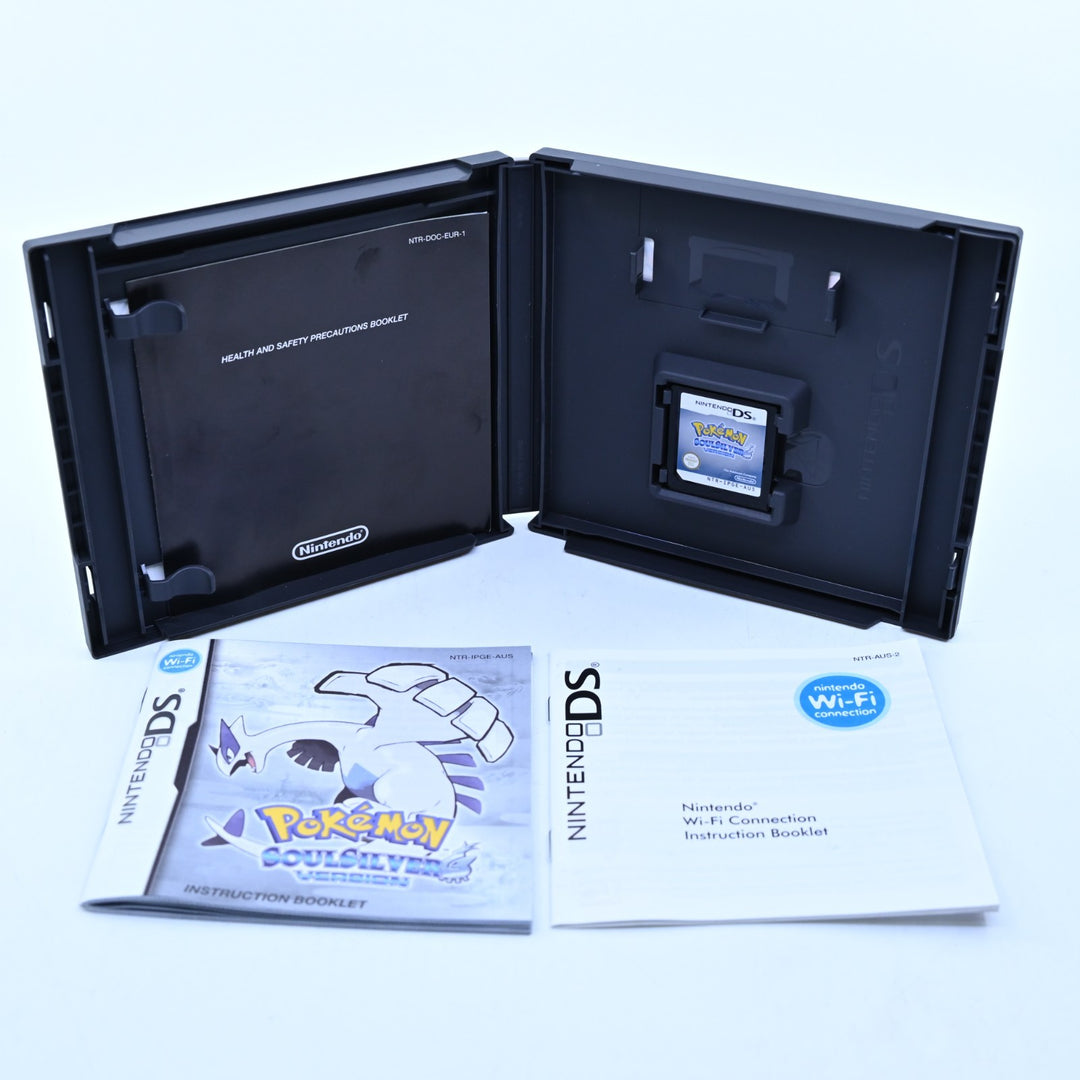 Pokemon SoulSilver Boxed + PokeWalker - Nintendo DS Game + Manual - Soul Silver