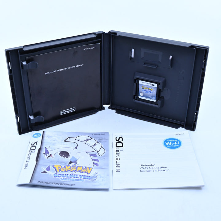 Pokemon SoulSilver Boxed + PokeWalker - Nintendo DS Game + Manual - Soul Silver