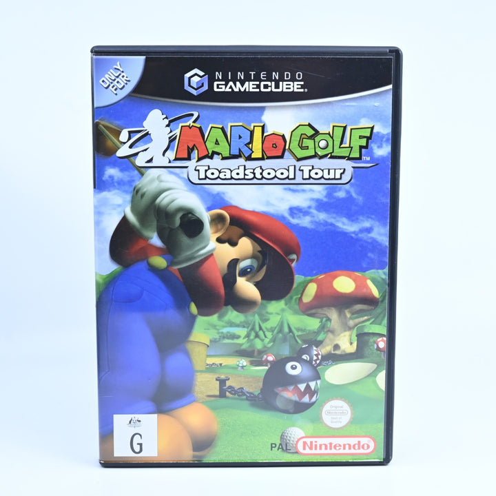 Mario Golf: Toadstool Tour - Nintendo Gamecube Game + Manual - PAL - FREE POST!