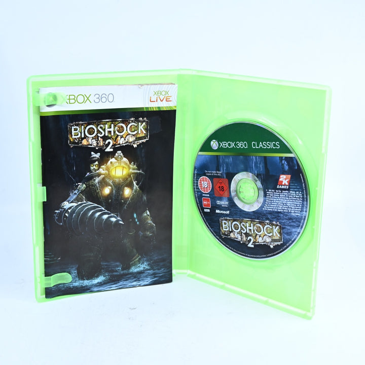 Bioshock 2 - Xbox 360 Game - Disc Only + Manual - PAL - MINT DISC!