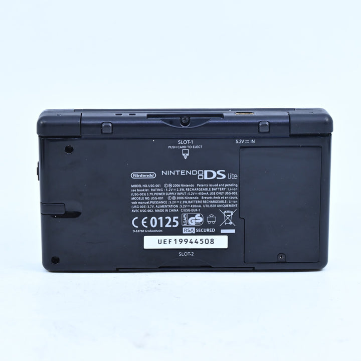 Black Nintendo DS Lite Console - USG-001 - FREE POST!