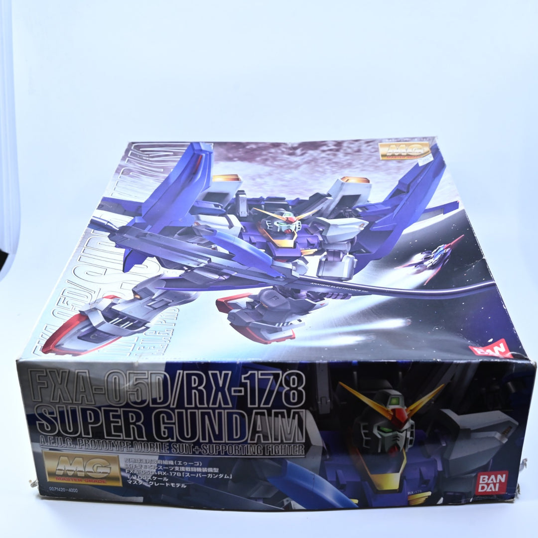 FXA-05D/RX-178 Super Gundam AEUG - MG 1/100 - Bandai - Prebuilt/Parts