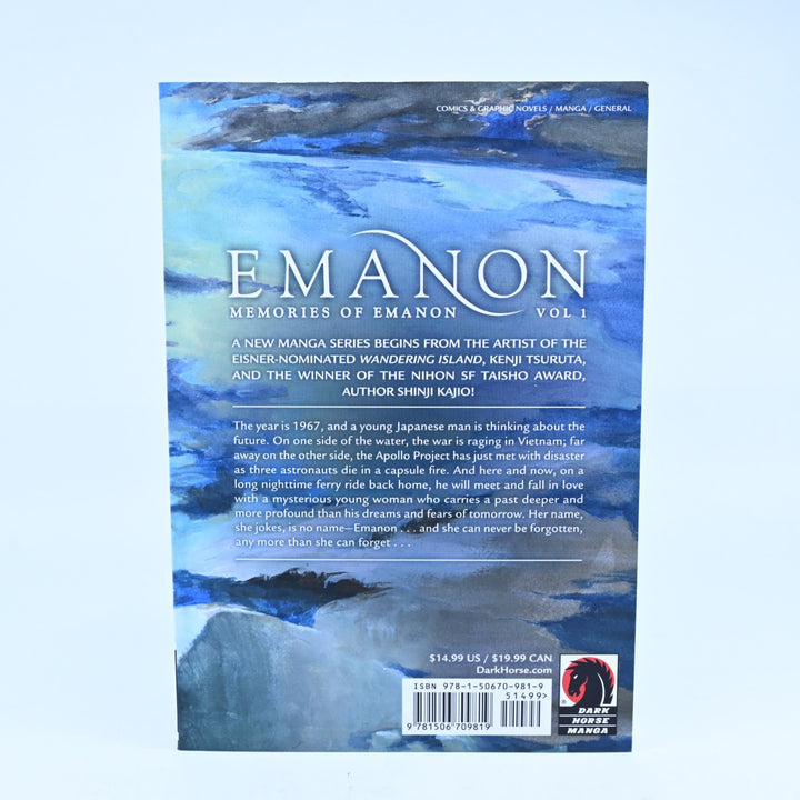 Emanon: Memories of Emanon - Volume 1 - Dark Horse - Shinji Kaijo - Manga