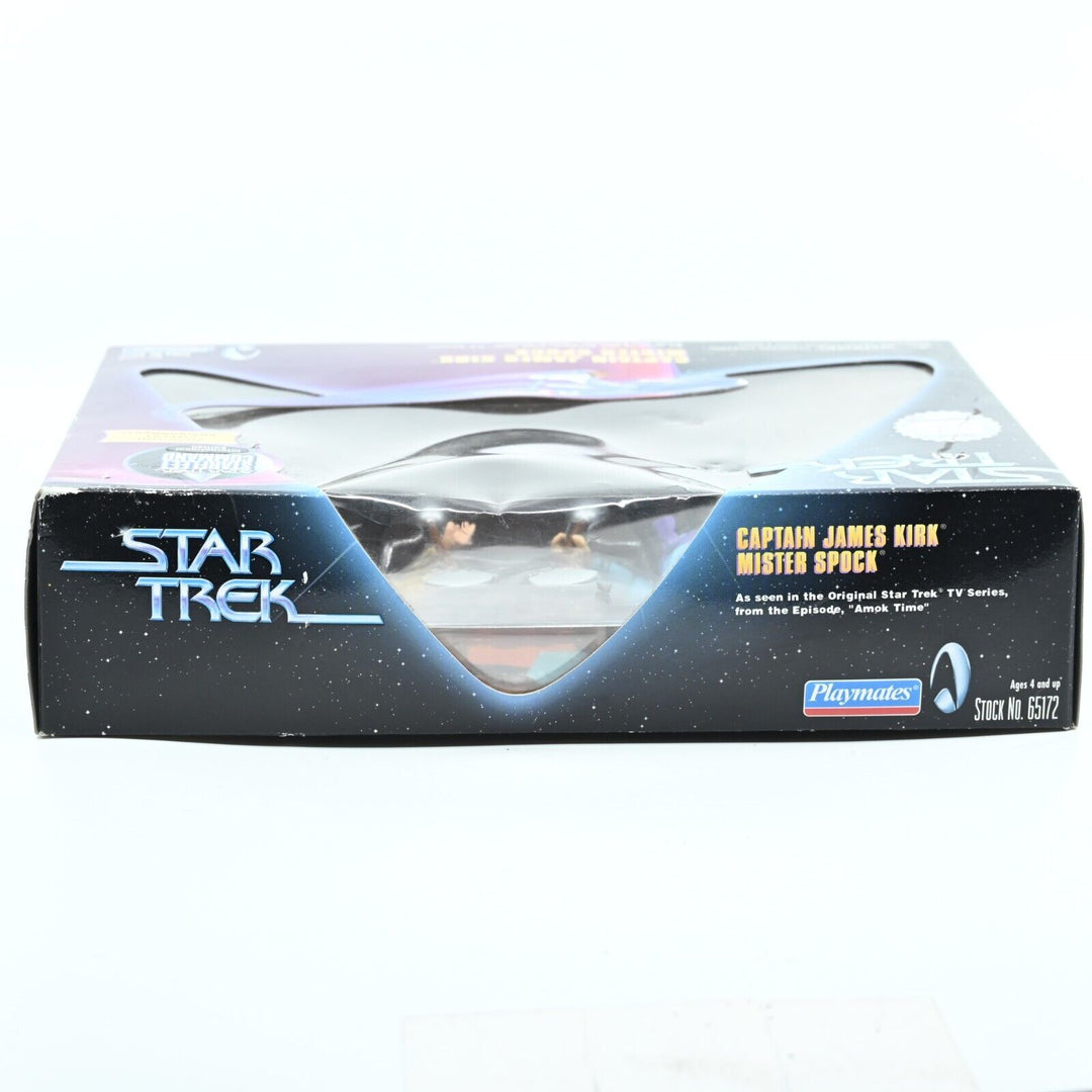 Star Trek 1999 - Captain James Kirk & Mister Spock - Amok Time Display - Figure