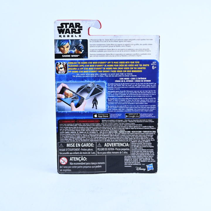 SEALED! Sabine Wren - Star Wars: Rebels - Action Figure