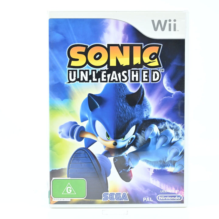 Sonic Unleashed - Nintendo Wii Game - PAL - FREE POST!