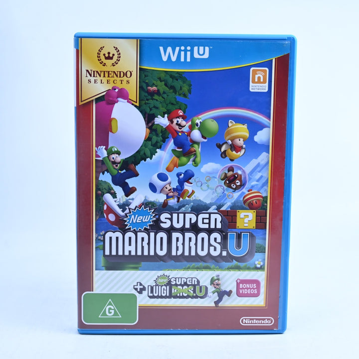 New Super Mario Bros. U + New Super Luigi U - Nintendo Wii U Game - PAL