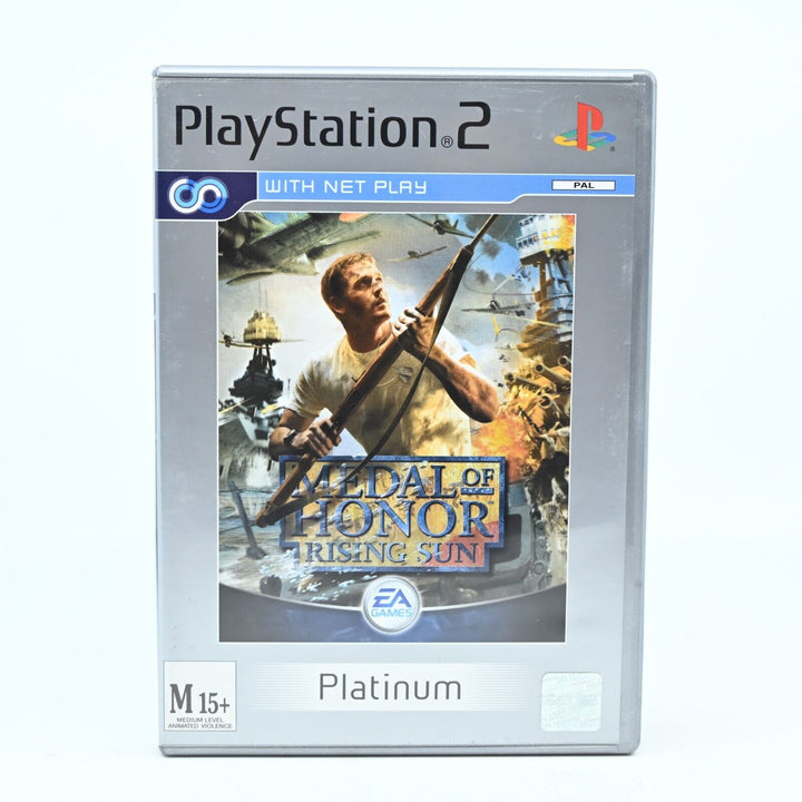 Medal of Honor: Rising Sun - Sony Playstation 2 / PS2 Game + Manual - PAL