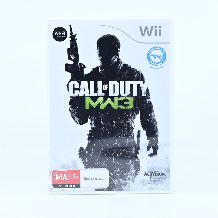 Call of Duty: Modern Warfare 3 - Nintendo Wii Game + Manual - PAL