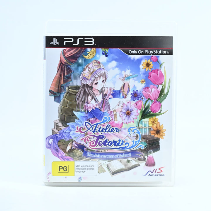 Atelier Totori: The Adventurer of Arland - Sony PS3 Game + Manual - MINT DISC!