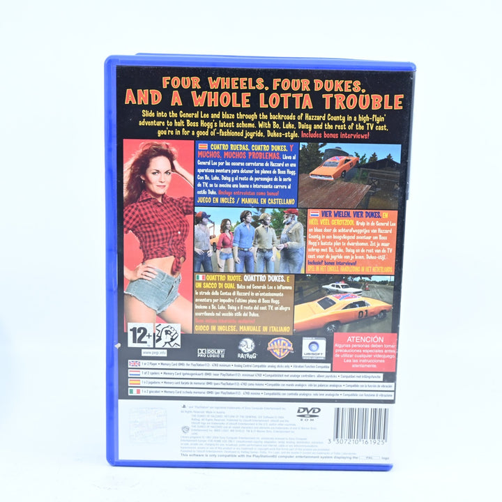 The Dukes of Hazzard: Return of the General Lee - PS2 Game + Manual - PAL