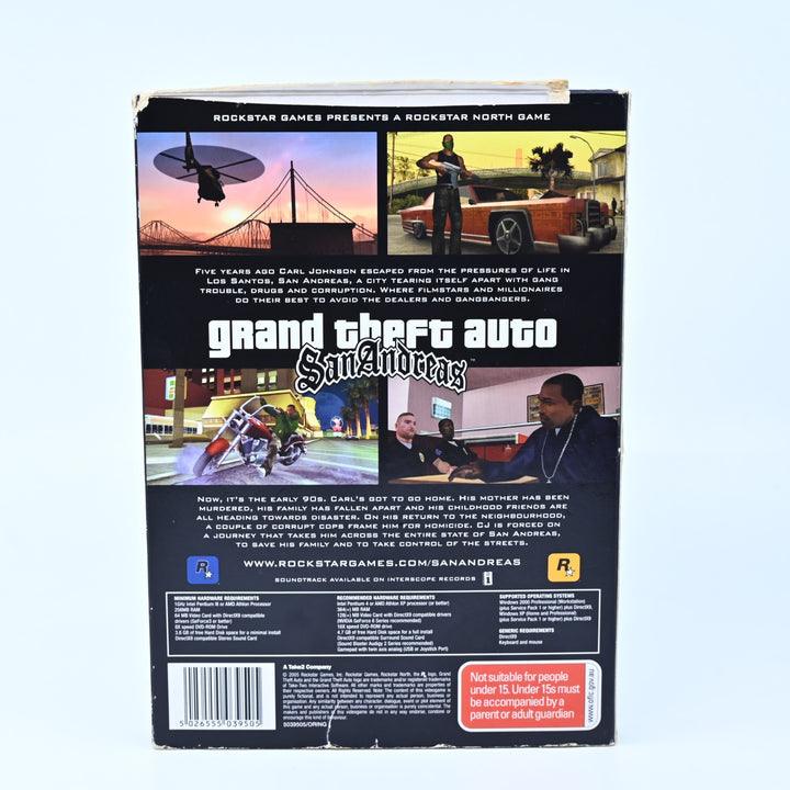Grand Theft Auto San Andreas - Aus Release - PC Game