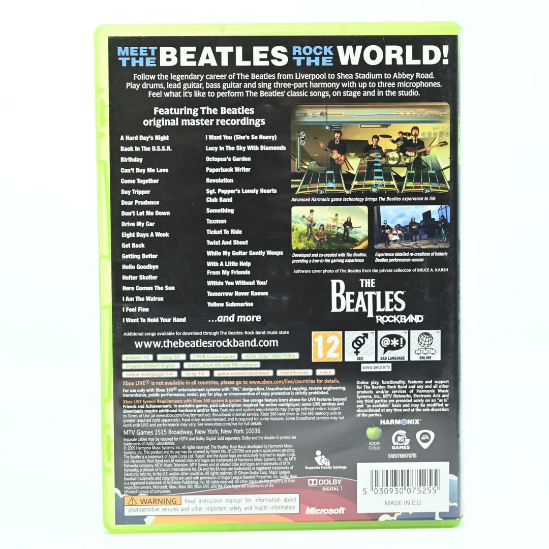 The Beatles: Rock Band / Rockband - Xbox 360 Game - PAL - MINT DISC!