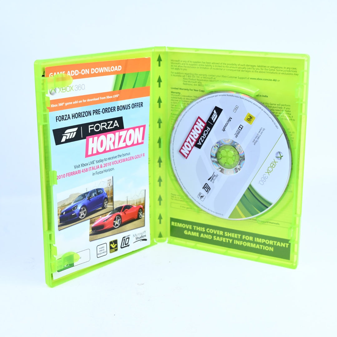 Forza Horizon - Xbox 360 Game + Manual - PAL - MINT DISC!