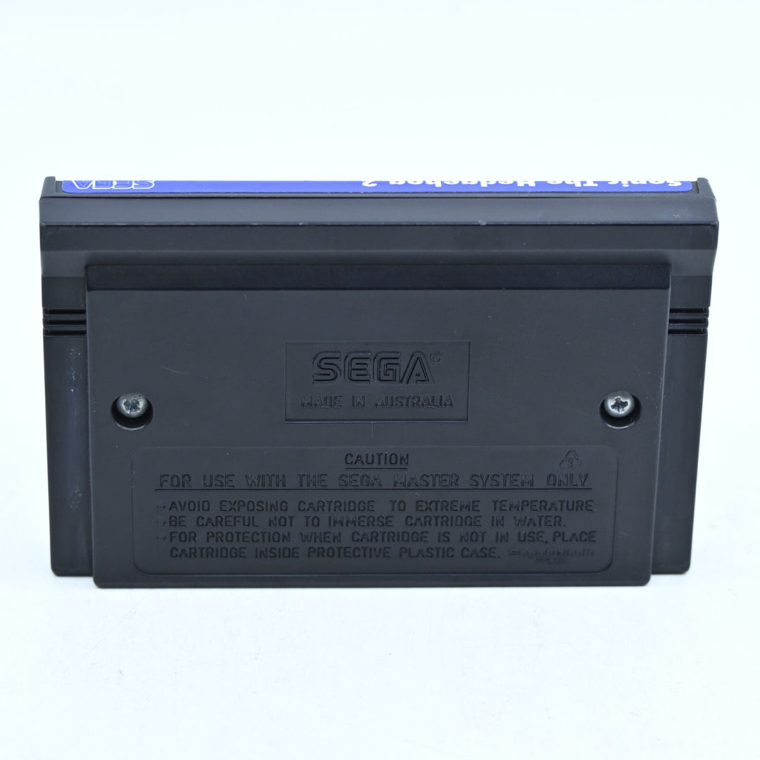 Sonic The Hedgehog 2 - Sega Master System Game - PAL - FREE POST!