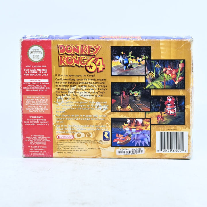 Donkey Kong 64 - N64 / Nintendo 64 Boxed Game - PAL - FREE POST!