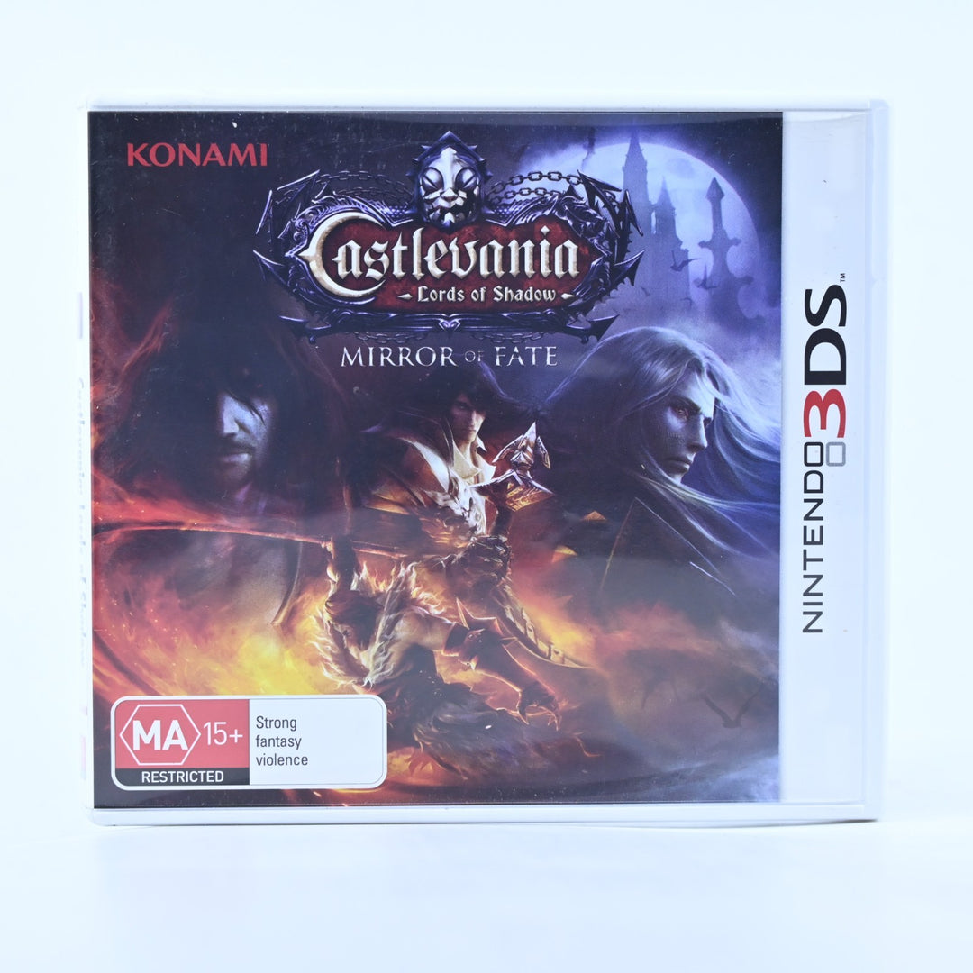 Castlevania: Lords of Shadow Mirror of Fate - Nintendo 3DS Game - PAL + Manual