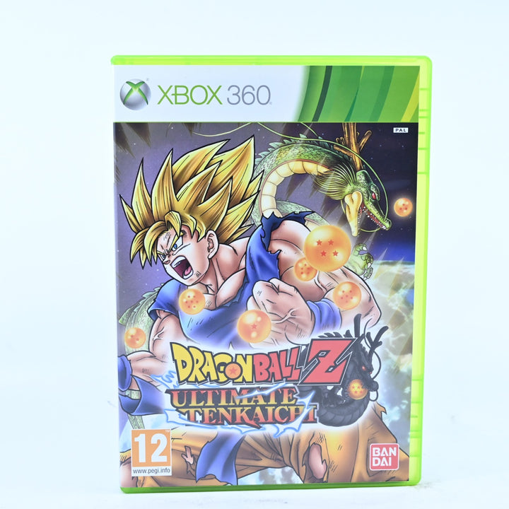 Dragon Ball Z: Ultimate Tenkaichi - Xbox 360 Game + Manual - PAL - MINT DISC!