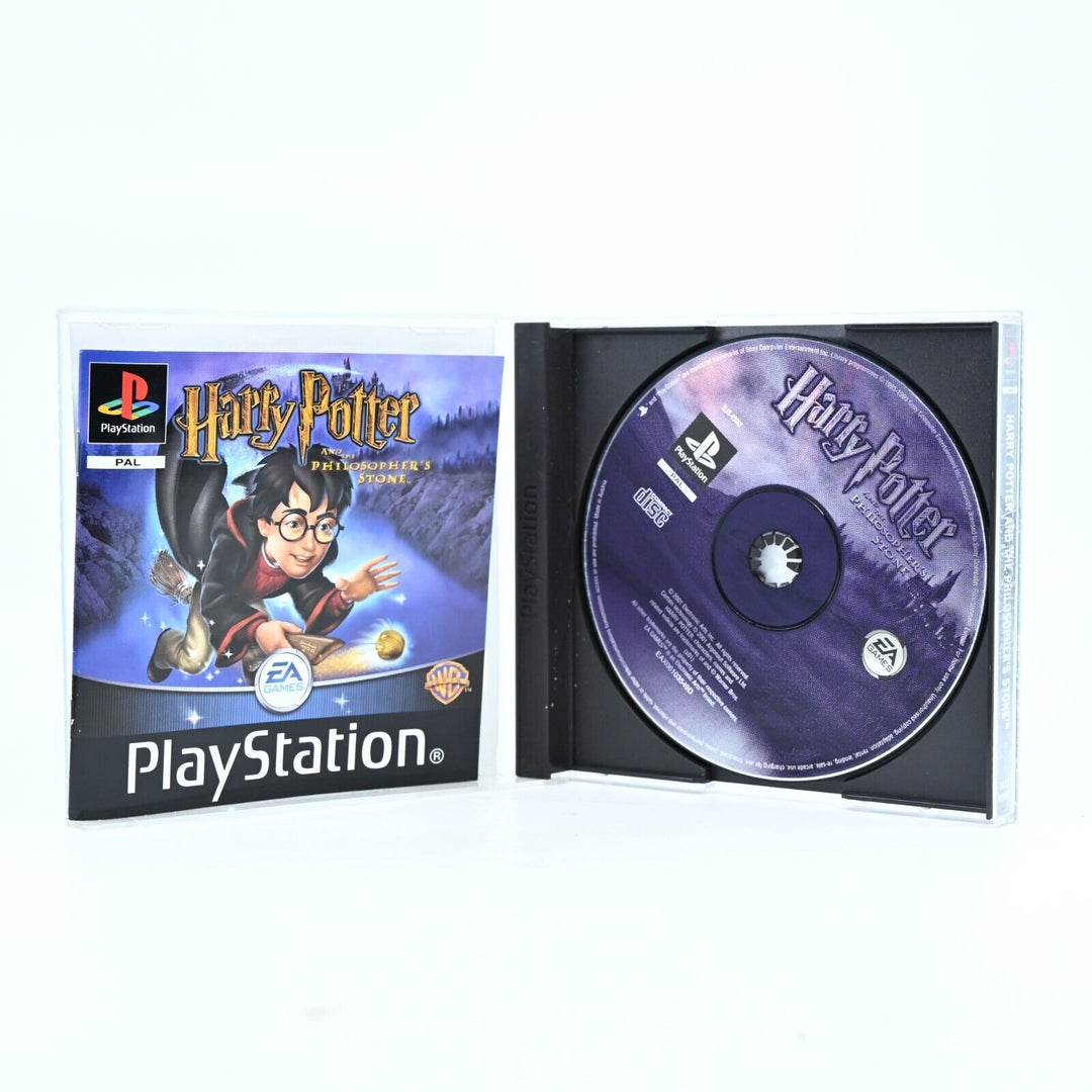 Harry Potter and the Philosopher's Stone + Manual - Sony Playstation 1 /PS1 Game