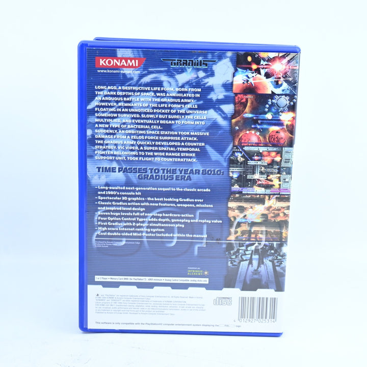 Gradius V - Sony Playstation 2 / PS2 Game + Manual - PAL - MINT DISC!