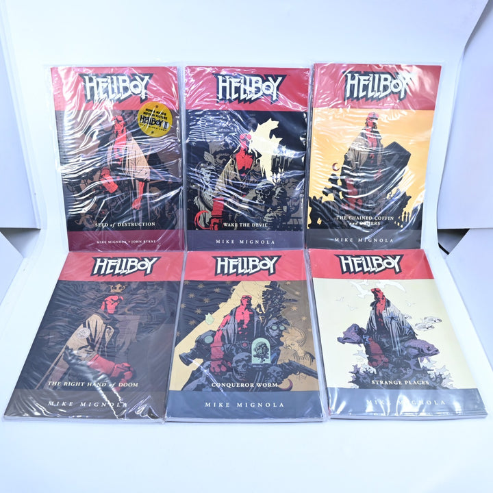 Hellboy - 1-6 Complete - OOP - Mike Mignola - Dark Horse Books - Comic