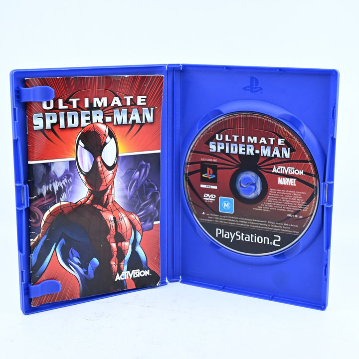 Ultimate Spider-Man - Sony Playstation 2 / PS2 Game + Manual - PAL - MINT DISC!