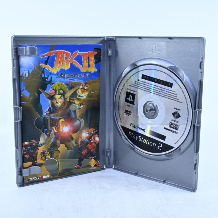 Jak II: Renegade - Sony Playstation 2 / PS2 Game + Manual - PAL - MINT DISC!