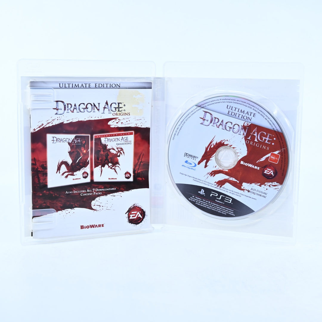 Dragon Age: Origins Ultimate Edition - Sony Playstation 3 / PS3 Game + Manual