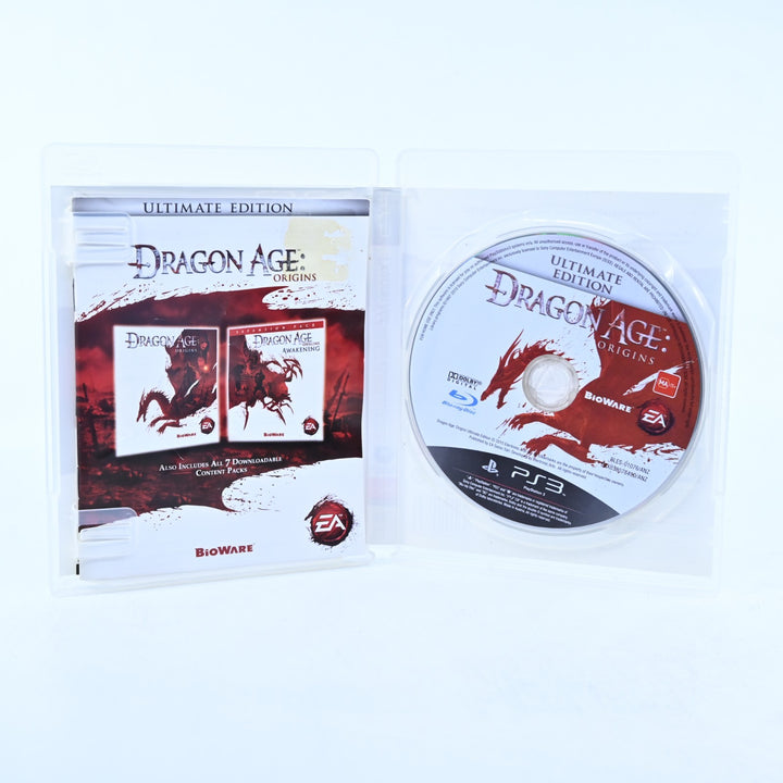 Dragon Age: Origins Ultimate Edition - Sony Playstation 3 / PS3 Game + Manual