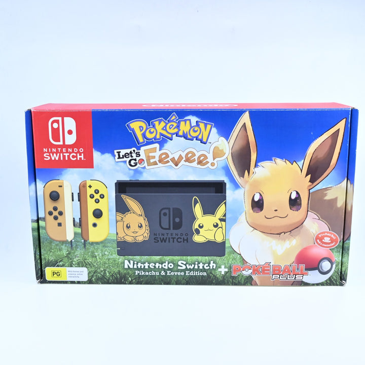 Pokemon Let's Go Eevee Edition - Nintendo Switch Boxed Console - PAL