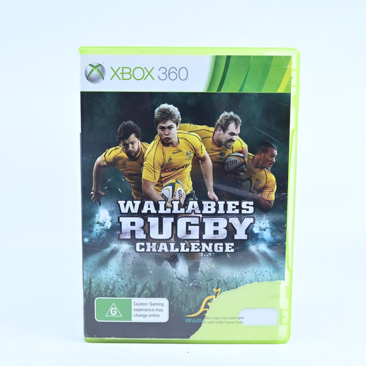 Wallabies Rugby Challenge - Xbox 360 Game + Manual - PAL - MINT DISC!
