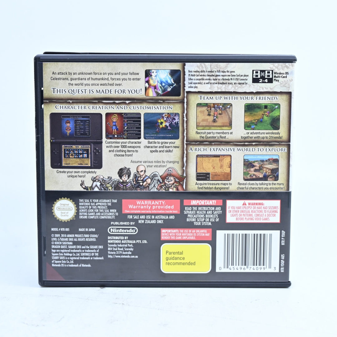 Dragon Quest IX 9: Sentinels of the Starry Skies - Nintendo DS Game - PAL