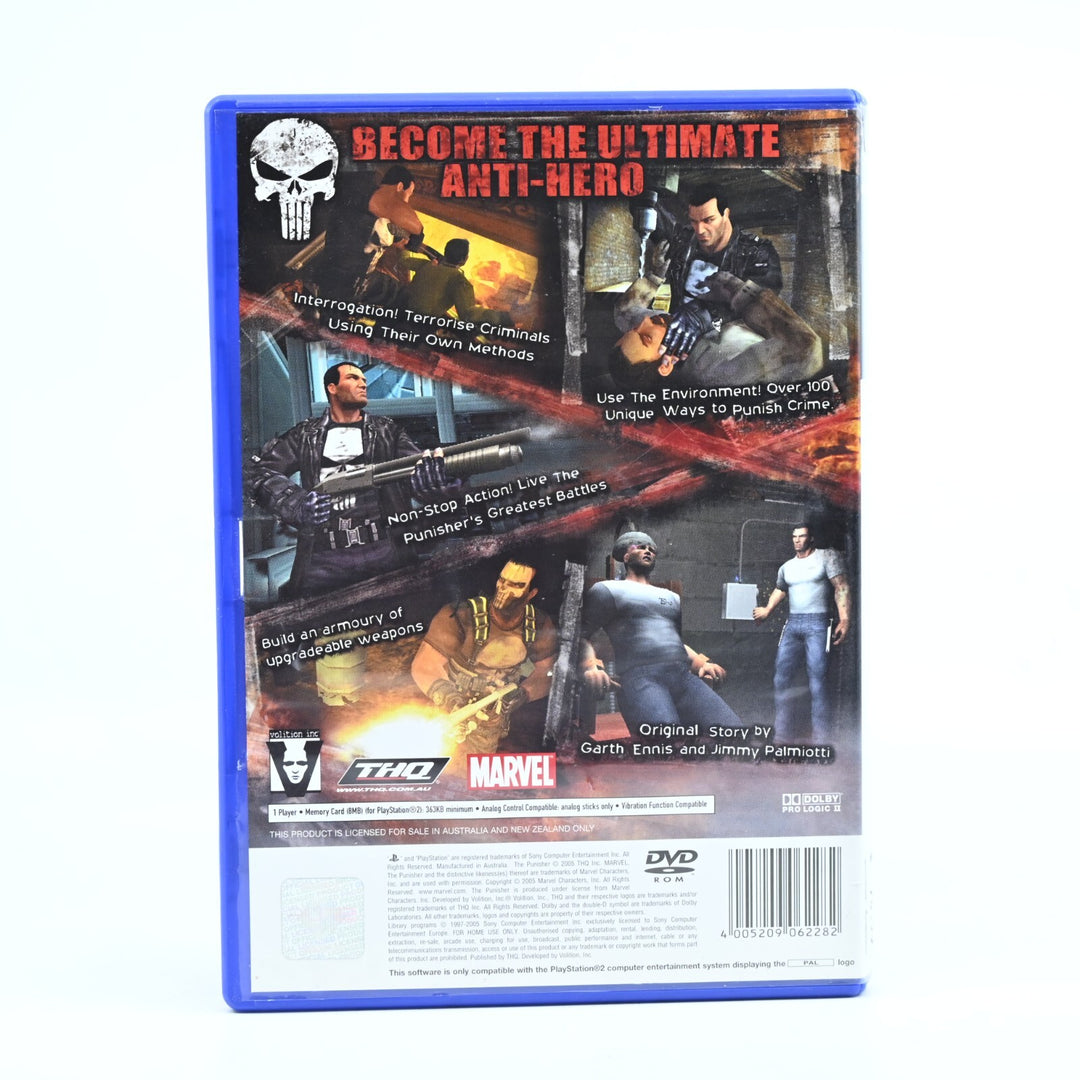 The Punisher - Sony Playstation 2 / PS2 Game + Manual - PAL - MINT DISC!