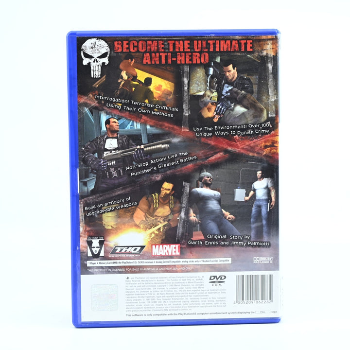 The Punisher - Sony Playstation 2 / PS2 Game + Manual - PAL - MINT DISC!