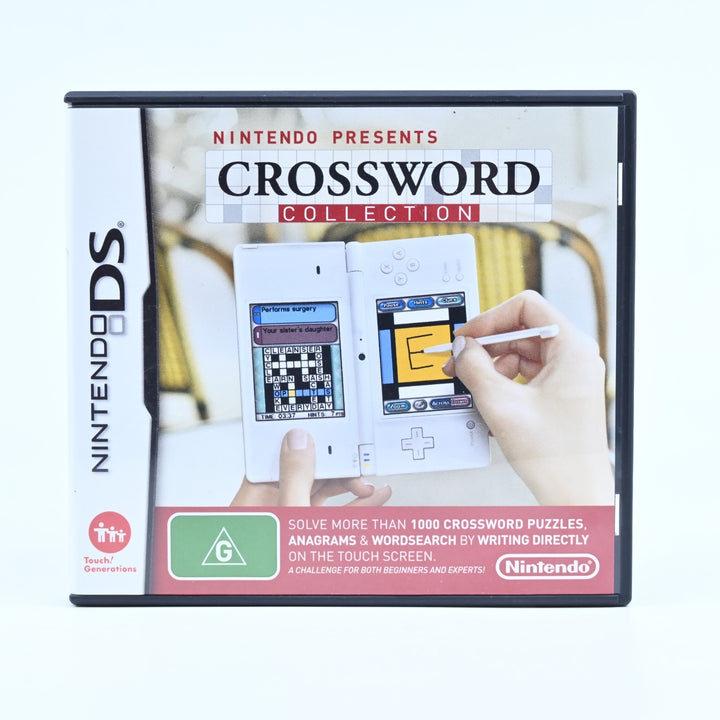 Nintendo Presents: Crossword Collection - Nintendo DS Game - PAL + Manual