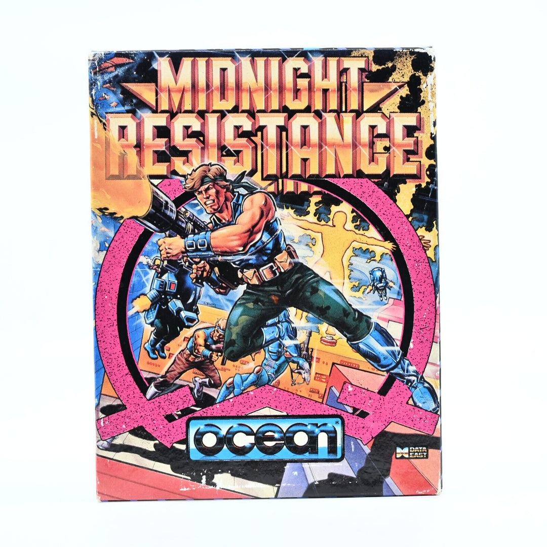 Midnight Resistance - Cassette - Commodore 64 / CBM 64 - Game - PAL - FREE POST!