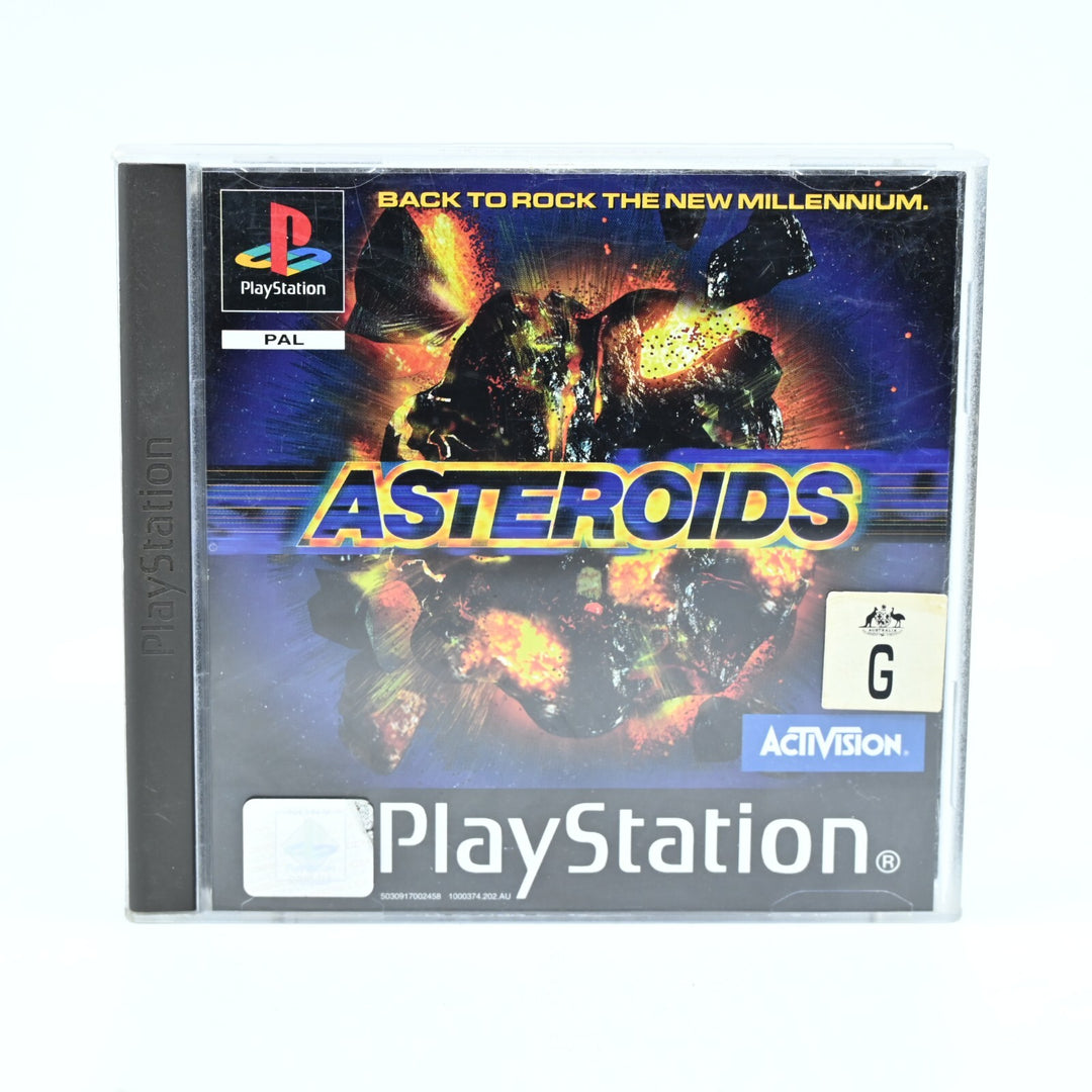 Asteroids - Sony Playstation 1 / PS1 Game - PAL - NEAR MINT DISC!
