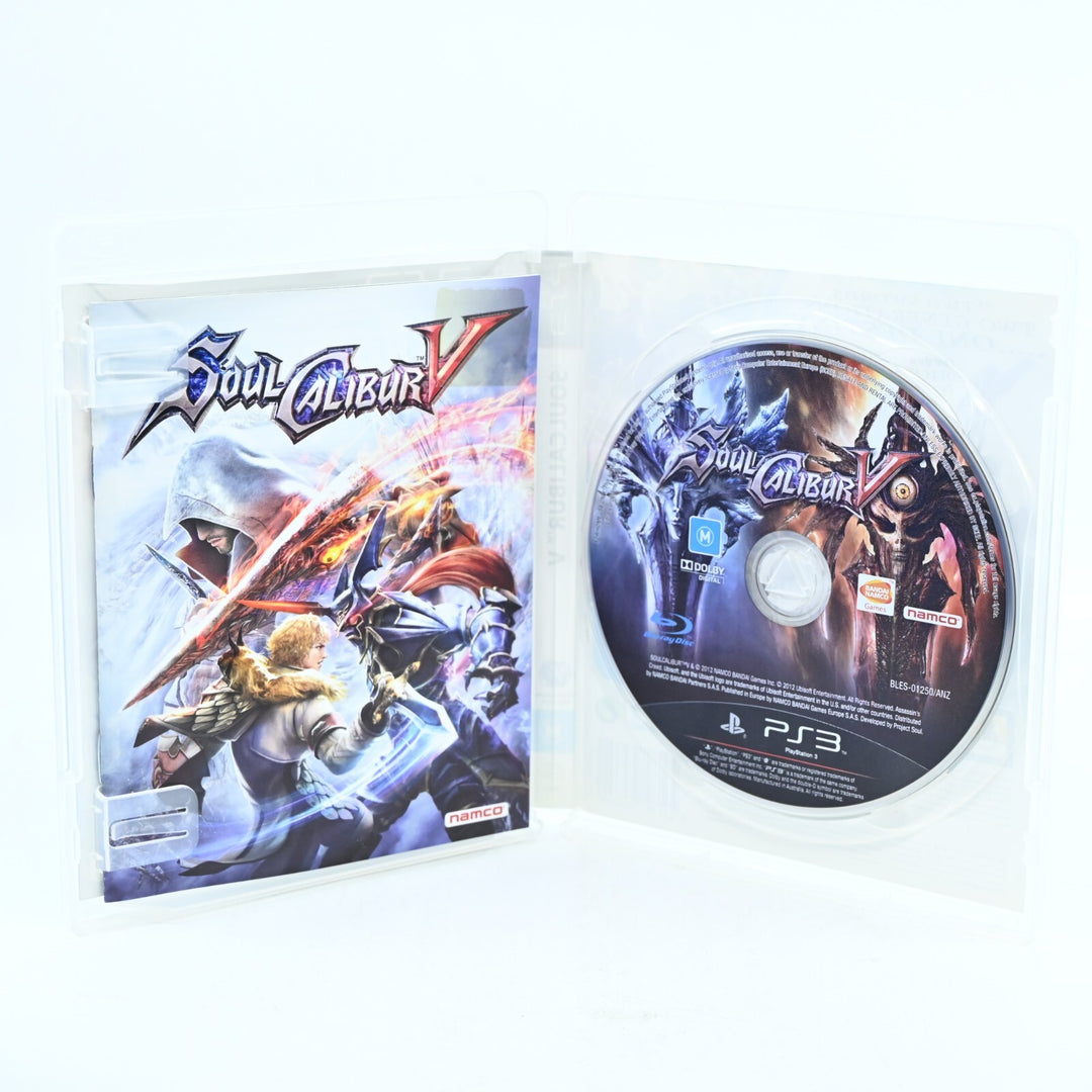 Soul Calibur V - Sony Playstation 3 / PS3 Game + Manual - FREE POST!
