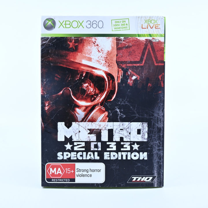 Metro 2033 Special Edition - Xbox 360 Game + Manual - PAL - MINT DISC!