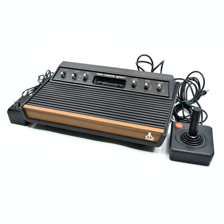 Atari 2600 Console - GENUINE CONTROLLER + CABLES!