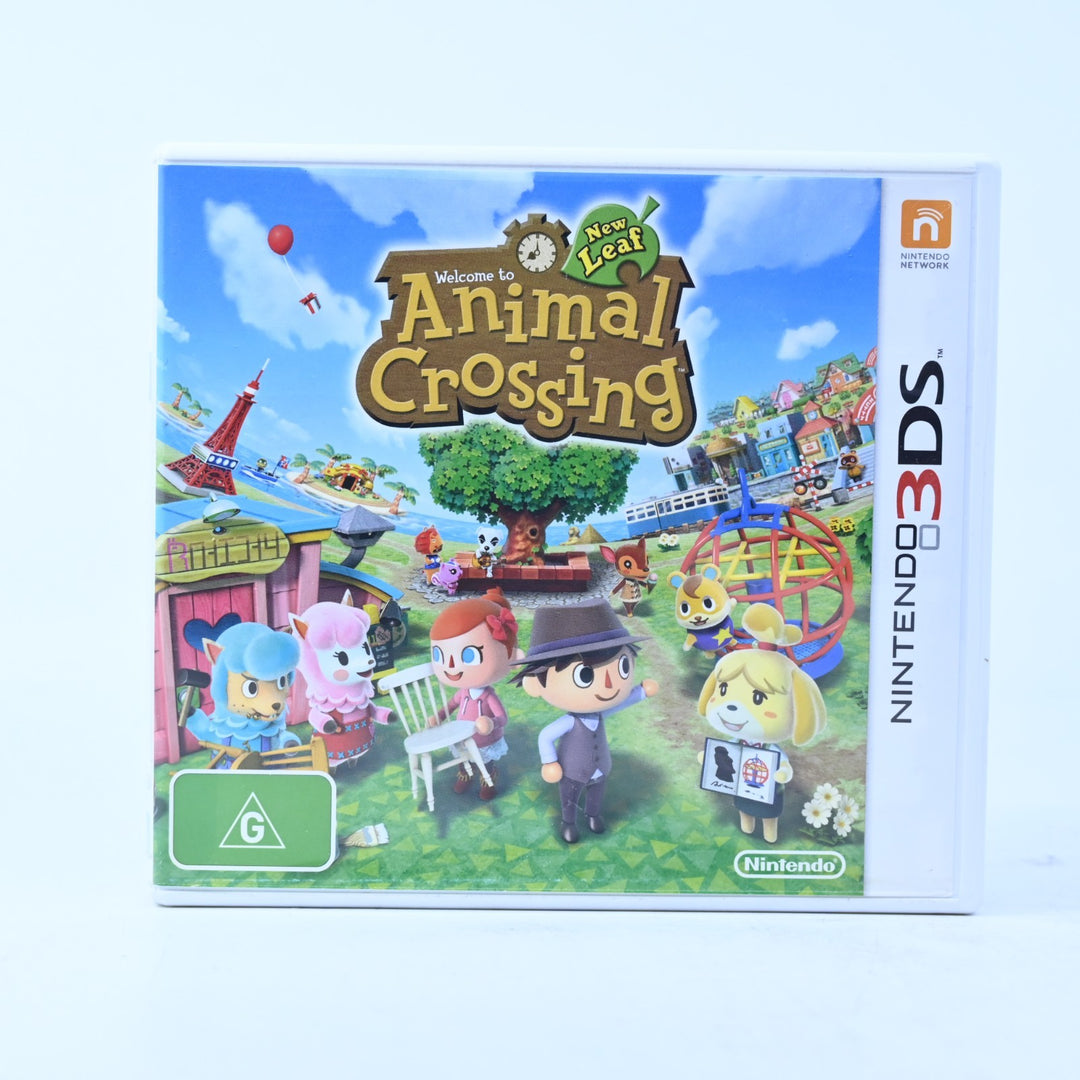 Animal Crossing: New Leaf - Nintendo 3DS Game - PAL + Manual - FREE POST!