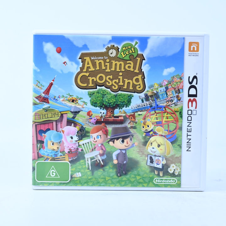 Animal Crossing: New Leaf - Nintendo 3DS Game - PAL + Manual - FREE POST!