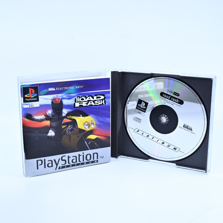 Road Rash - Sony Playstation 1 / PS1 Game + Manual - PAL - MINT DISC!