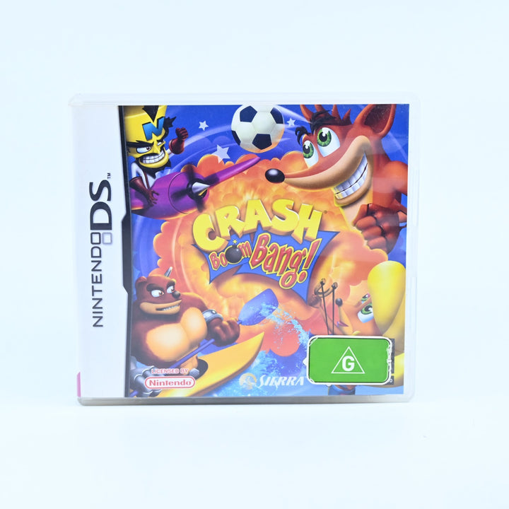Crash Boom Bang! - Nintendo DS Game + Manual - PAL - FREE POST!