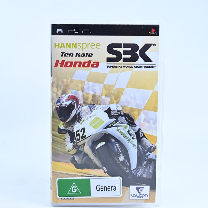 SBK: Super Bike World Championship - Sony PSP Game + Manual - FREE POST!