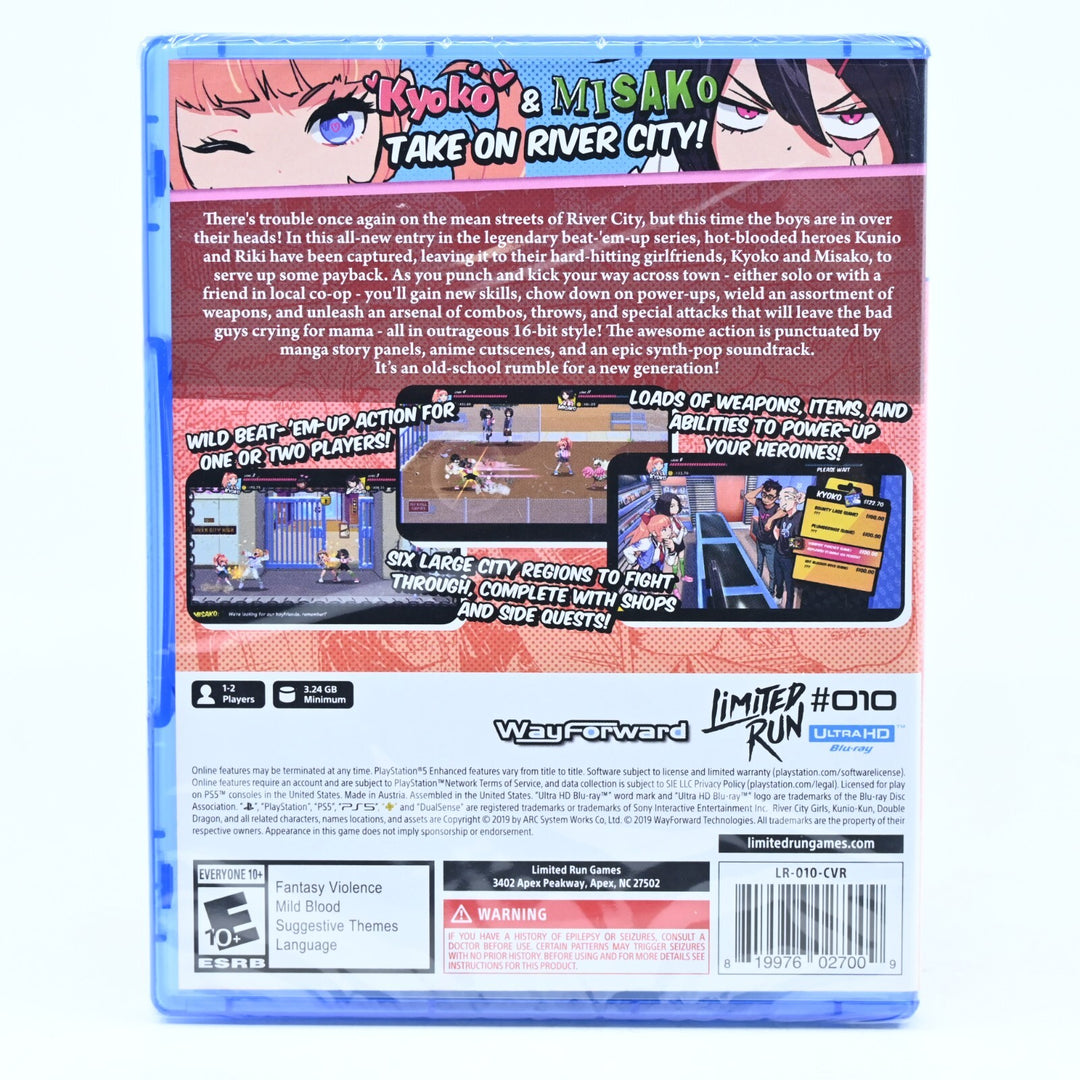 SEALED! River City Girls - Sony Playstation 5 / PS5 Game - FREE POST!