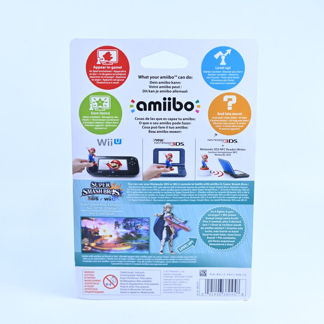 SEALED! Corrin Amiibo No. 59 - Super Smash Bros. Collection - Toy