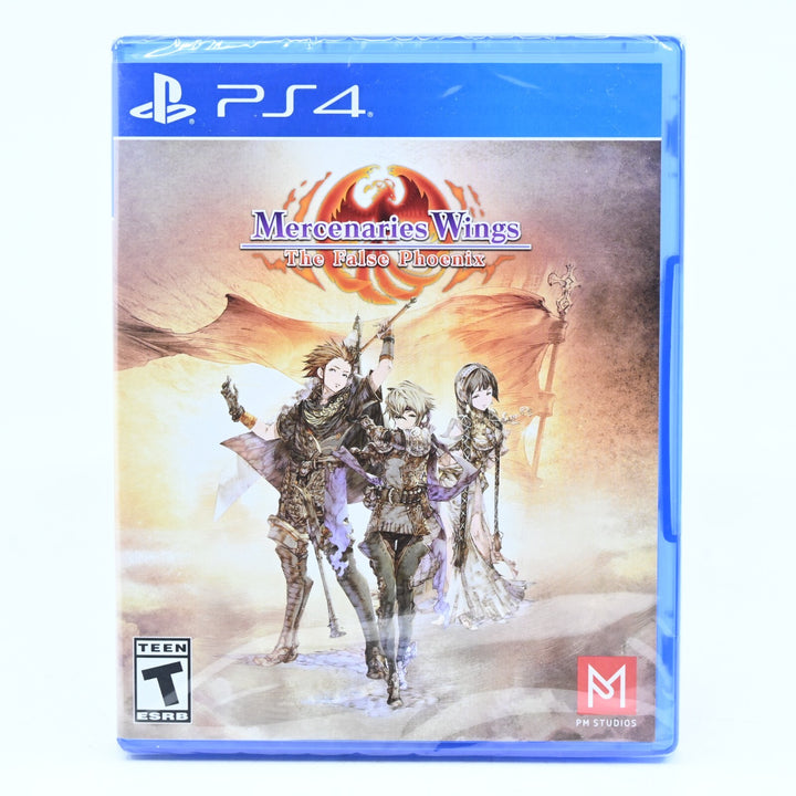 SEALED! Mercenaries Wings: The False Phoenix - Sony Playstation 4 / PS4 Game