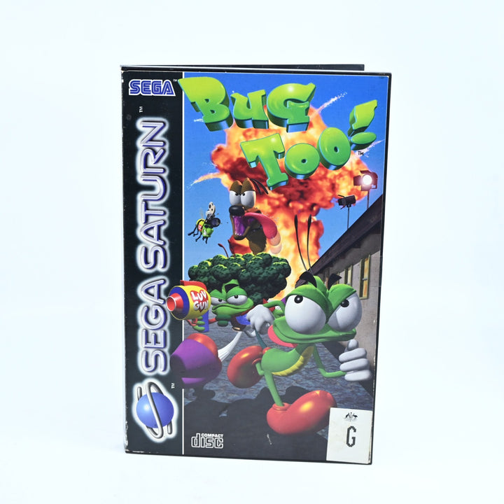 Bug Too! - Sega Saturn Game - PAL - MINT DISC!