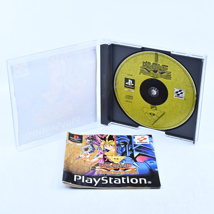 Yu-Gi-Oh! Forbidden Memories - Sony Playstation 1 / PS1 Game + Manual - PAL